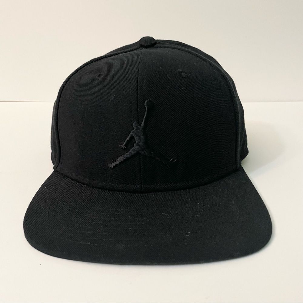 Air Jordan Nike Pro Jumpman Snapback Black Hat Cap